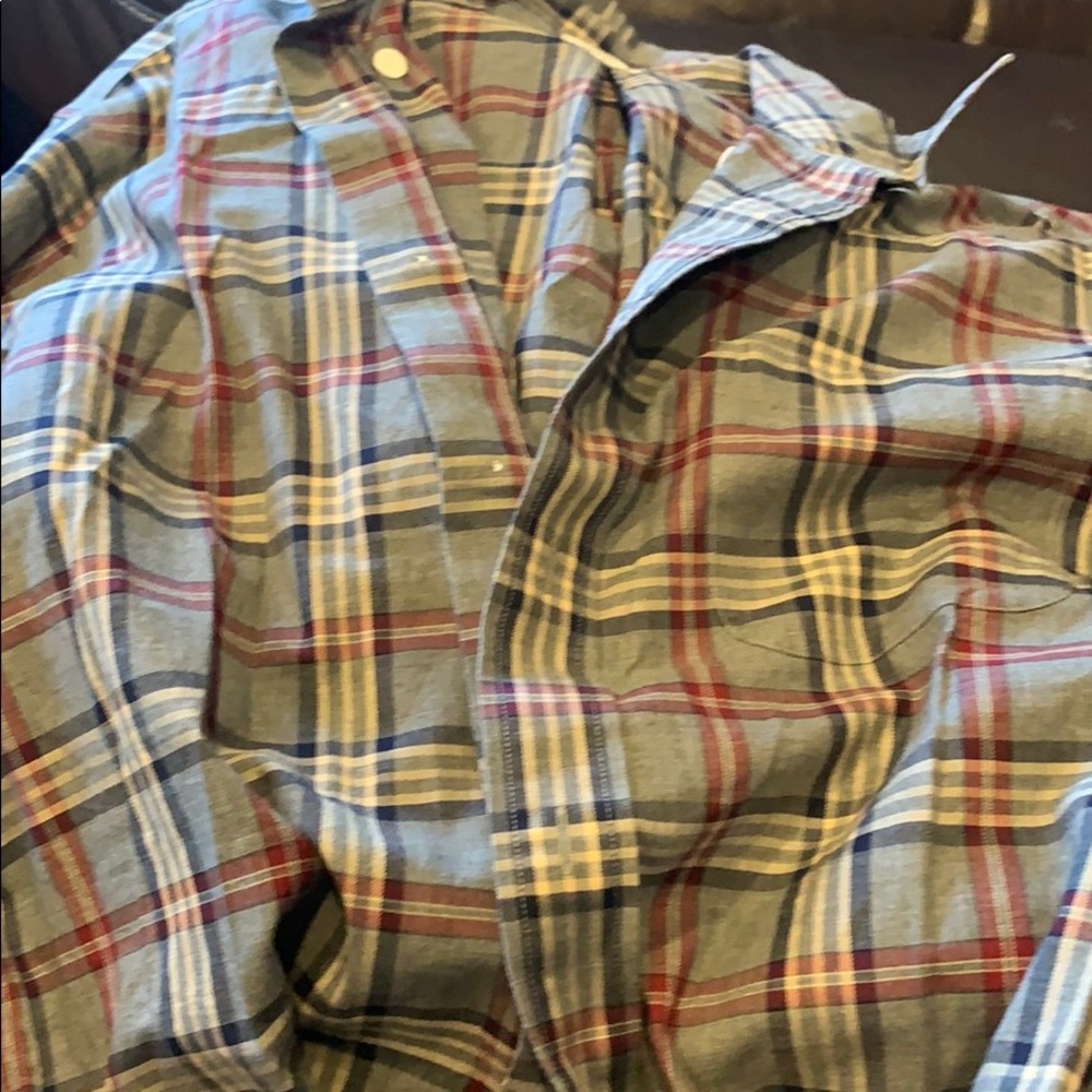 Men’s plaid brooks brothers shirt regent